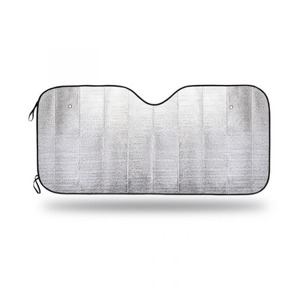 Штора на лобовое стекло 1300х600 мм двухсторонняя, на присосках "AUTOPROFI" /sun100m/