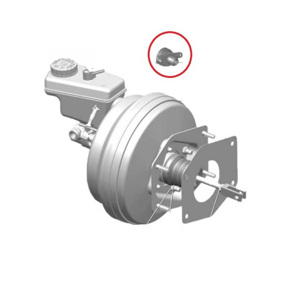 Клапан обратный вакуума ГАЗель дв. Cummins (ООО Автоград-Д) /3302.3510040-30/
