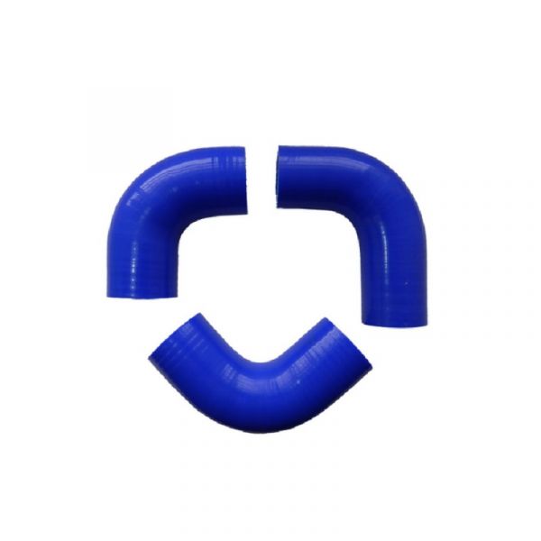 Патрубок радиатора УАЗ 90 л.с. (к-т 3шт.) (силикон) (CARUM) /451-1303000/