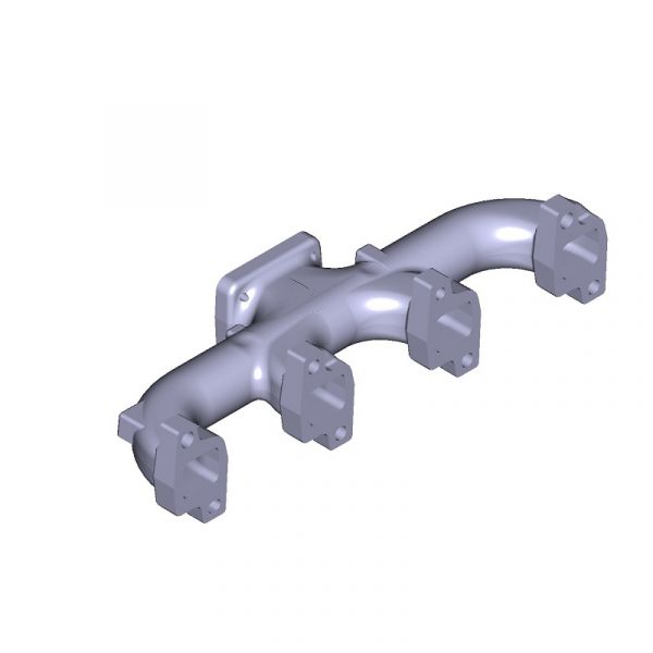 Коллектор выпускной дв. ЯМЗ-53445 (ПАО "Автодизель"(ЯМЗ)) /5347.1008022-20/