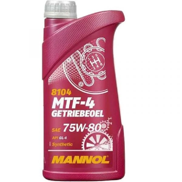 Масло трансмиссионное "MANNOL" 75W-80 MTF 4 (1 л.) синт. /MN81041/