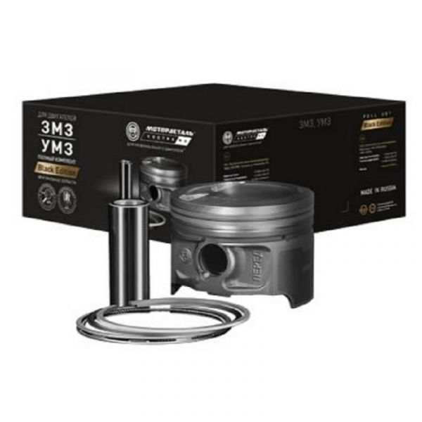 Поршень дв. 421 100,0 группа Б с пальцами и кольцами (Мотордеталь Эксперт) /4211004018б/