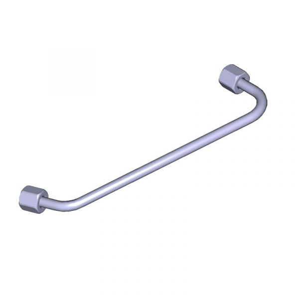 Трубка топливная к форсунке ГАЗон NEXT дв. ЯМЗ-534 ЕВРО-5 1-го цилиндра (ПАО "Автодизель"(ЯМЗ)) /53443.1112401/