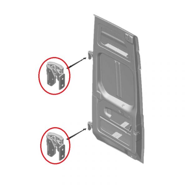 Петля двери задка ГАЗель NEXT (угол открывания 270 гр.) (ООО "Роллмех Автоматив Рус" ГАЗ) /А31R23.6306010/