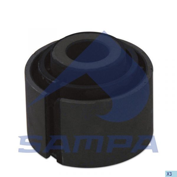 Сайлентблок стабилизатора заднего MAN (62х40х22х68) (SAMPA) /020.036/