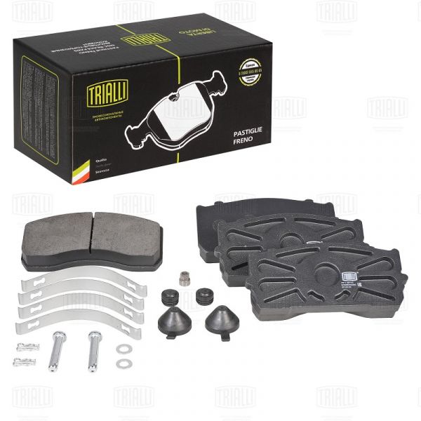 Колодки торм. Валдай (перед./зад.) (к-т 4 шт) (TRIALLI) /PFT29115/