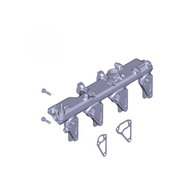 Труба распределительная охлаждающей жидкости дв. ЯМЗ-534 (ПАО "Автодизель"(ЯМЗ)) /5340.1303100-10/