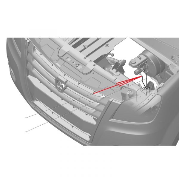 Трубка торм. от вторичной полости ГТЦ ГАЗель NEXT (НПО "Автопромагрегат"_г. Нижний_Новгород  Автопромагрегат ГАЗ Оригинал) /А21R23-3506065-20/