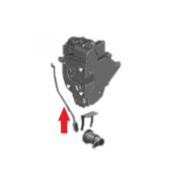 Тяга выкл. привода замка ГАЗель NEXT (ООО "Автомобильный завод "ГАЗ") /А21R23-6105330/