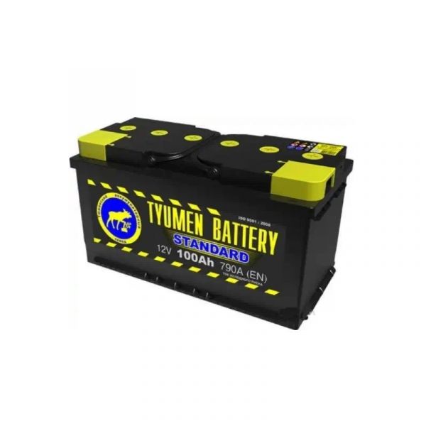 АКБ Тюмень 100 А/ч, 830A, п/п, 12 В (345 х175 х190) /6CT100L1/