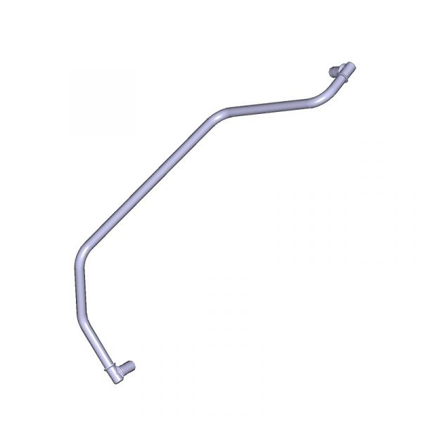 Трубка топливная сливная от ТНВД к фильтру ЯМЗ-53445 (ПАО "Автодизель"(ЯМЗ)) /53446.1104422/