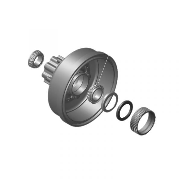 Ступица зад. ГАЗель в сборе с АБС (ПАО "ГАЗ") /3302-3104006-30/