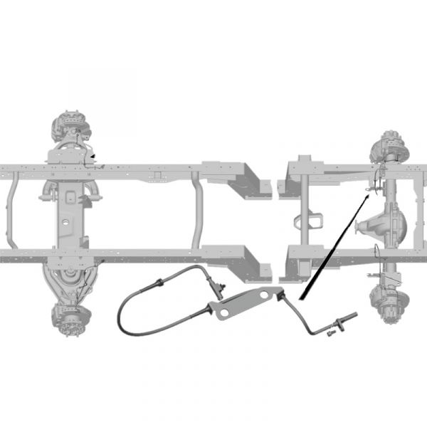 Датчик АБС ГАЗель NEXT (4,6 т.) задний (ООО "Автомобильный завод "ГАЗ") /А68R52-3862120/