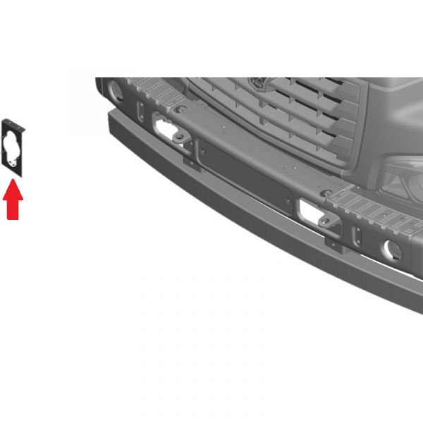 Кронштейн п/туманной фары ГАЗон NEXT правый (ООО "Автомобильный завод "ГАЗ") /С41R11-3743116/