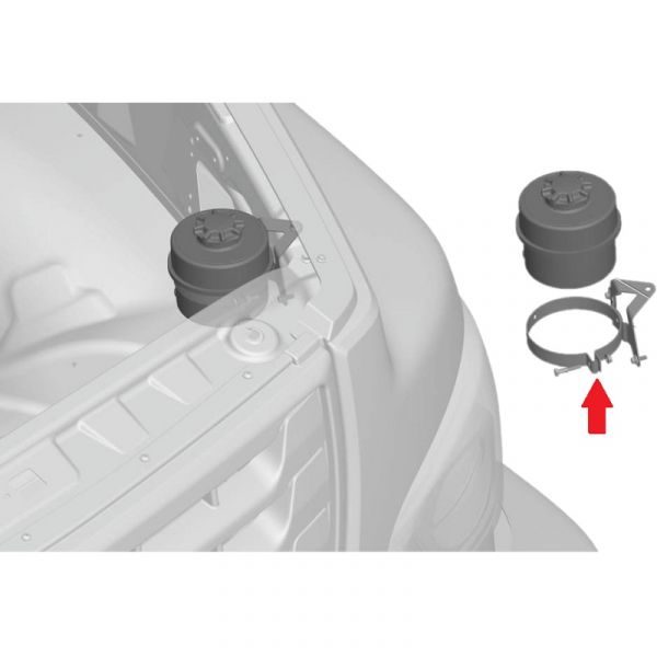 Кронштейн крепл. бачка ГУР ГАЗон NEXT (ПАО "ГАЗ") /С41R11-3410302/