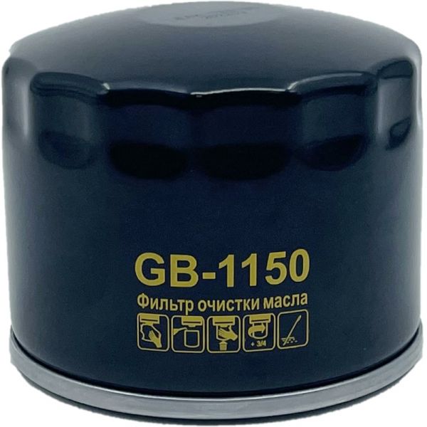 Фильтр масляный FIAT 4Y NUOVO DUCATO MY 2014 (2014-2022) (ООО "БИГ-Фильтр") /GB1150/