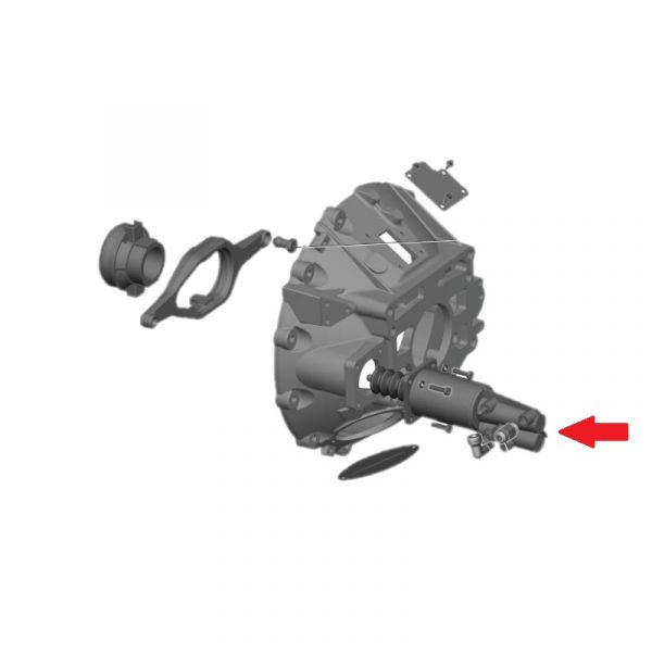 Усилитель пневмогидравлического привода сцепления (ПГУ) ГАЗон NEXT (Премьер-Авто, г.Павлово ГАЗ Оригинал) /.JD1608СА-101/