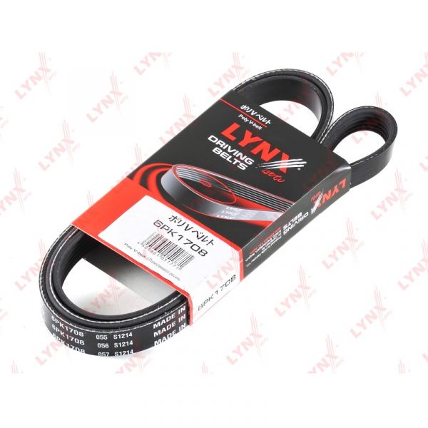 Ремень 1708 (6PK) поликлиновый (LYNXauto) /6PK1708/