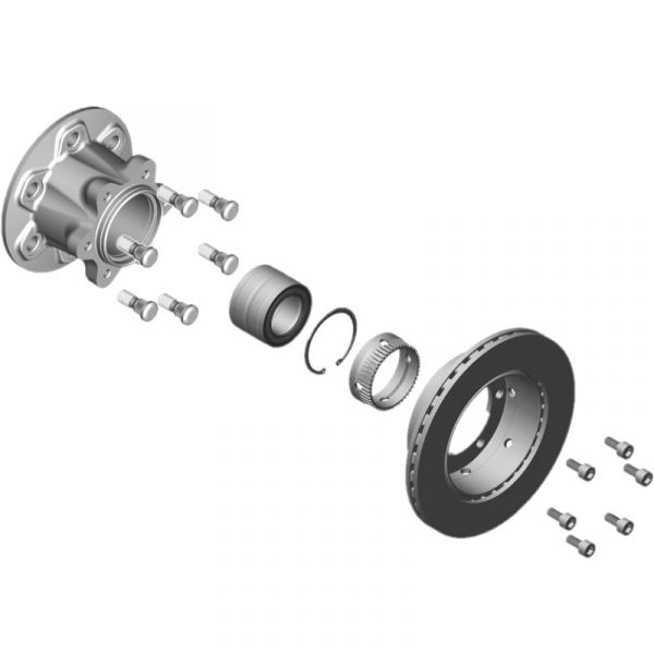 Ступица Соболь NN ГАЗ-А31S13 (ПАО "ГАЗ" Оригинал) /А31S13-3104006/