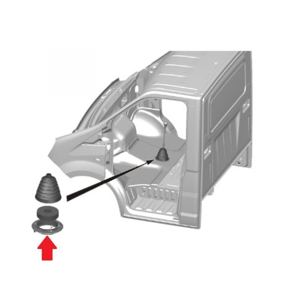 Облицовка крышки люка пола ГАЗель NEXT (стигма-нн  ГАЗ) /А21R23-5107200/