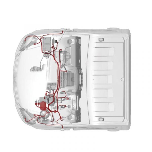 Автопроводка жгут ГАЗель NEXT дв. А275 мотор. отсека (ООО "Автокомплект"  ГАЗ Оригинал) /А21R23.3724025-230/