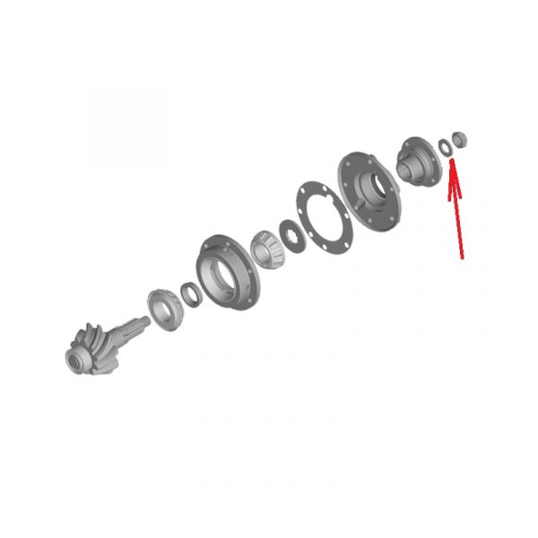 Шайба фланца зад. моста ГАЗон NEXT (ПАО "ГАЗ") /51-2402064/