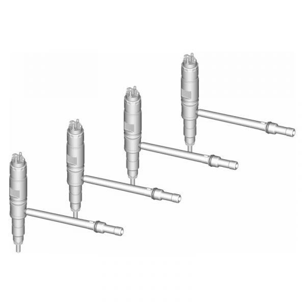 Комплект деталей для замены форсунок Bosch на форсунки АЗПИ (ПАО "Автодизель"(ЯМЗ) /5340.3906007-20/