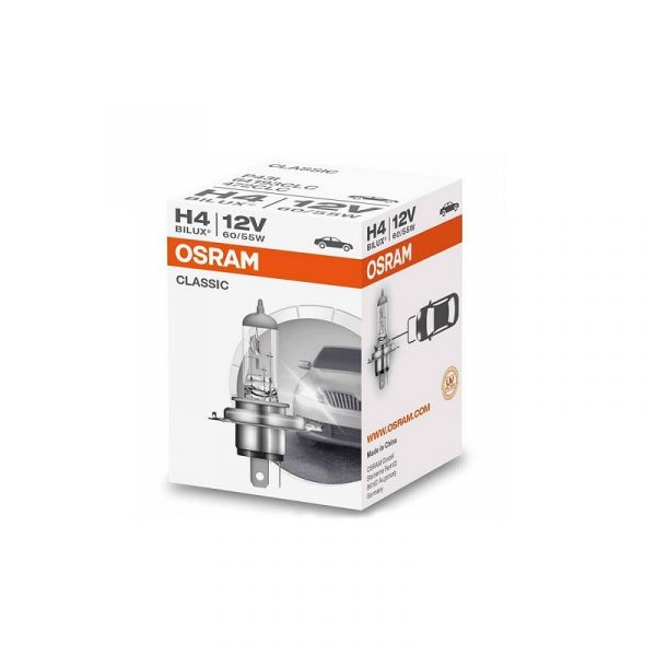 Лампа фары гал. H4 12В 60/55 Вт (OSRAM Classik) /64193CLC/