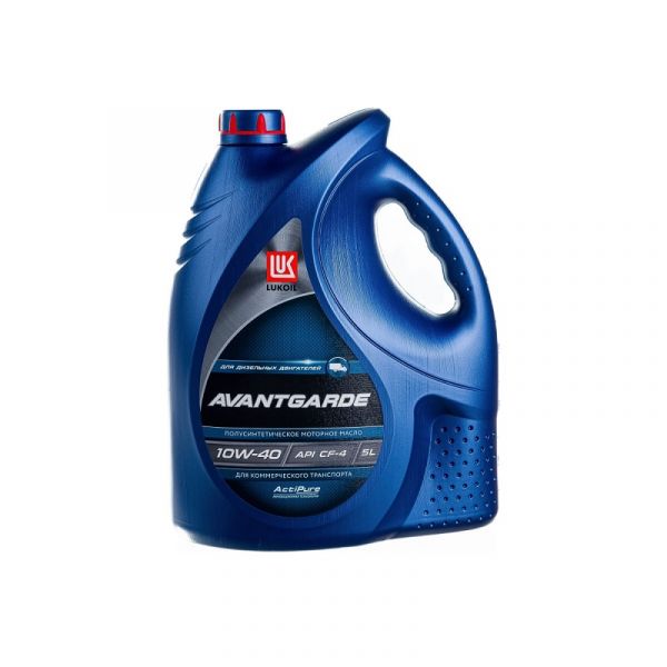 Масло моторное "Лукойл" Авангард 10W40 (5 л) п/синт. /19306/