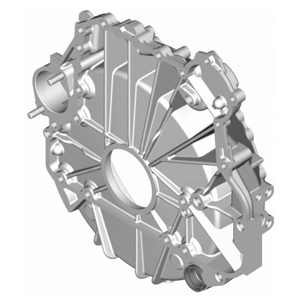 Картер маховика ГАЗон NEXT дв. 53441, 53443, 53445 (ПАО "Автодизель"(ЯМЗ) ГАЗ Оригинал) /5340.1002310-10/