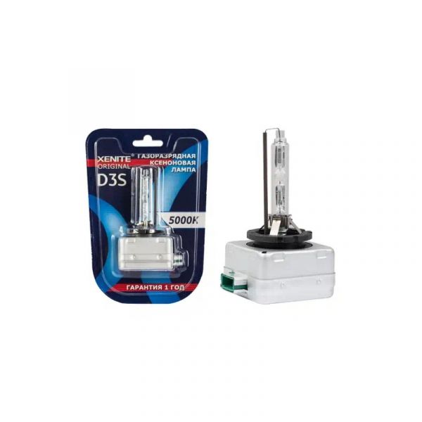 Лампа ксеноновая D3S 12V 35W 5000K (XENITE) /1004132/