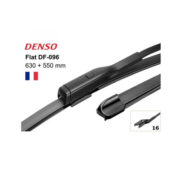 Щетка ст/оч бескаркасная 600/475 мм (2шт) (Denso) /df094/