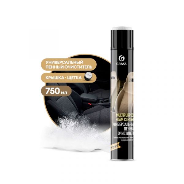 Очиститель универсальный пенный  «Multipurpose Foam Cleaner» (аэрозоль 750 мл) (GRASS) /112117/