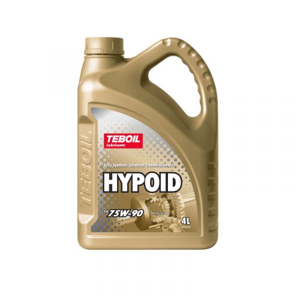 Масло трансмиссионное "TEBOIL" HYPOID 75W90 (4 л) синт.