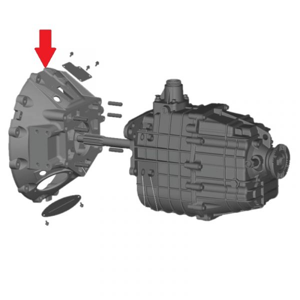 Картер сцепления ГАЗон NEXT дв. ЯМЗ-534 (колокол) (ООО "НИЖЕГОРОДСКИЕ МОТОРЫ"  ГАЗ) /С41R11-1601015-10/