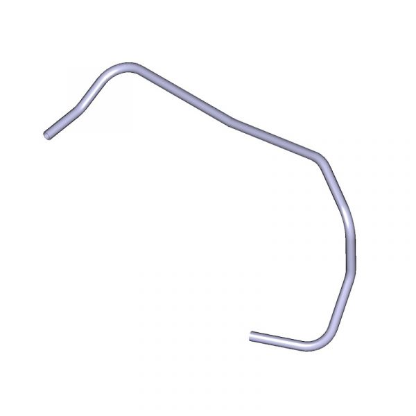 Трубка отвода охлаждающей жидкости к компрессору ЯМЗ-53445 ГАЗон-NEXT (ПАО "Автодизель"(ЯМЗ)) /5344.3509287-30/