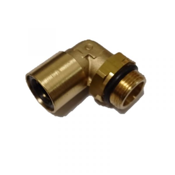 Фитинг угловой тормозных трубок ГАЗон-NEXT (быстроразъемные) М22Х1.5 (ООО "ПРОИЗВОДСТВО И ТЕХНОЛОГИИ"  Camozzi) /.950216-М22Х1.5/