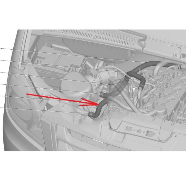 Шланг отопителя (Волгопромтранс  ГАЗ) /А21R22-8120034/