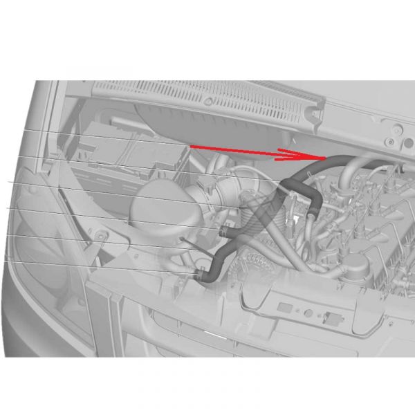 Шланг отопителя (Волгопромтранс  ГАЗ) /А21R23-8120042/