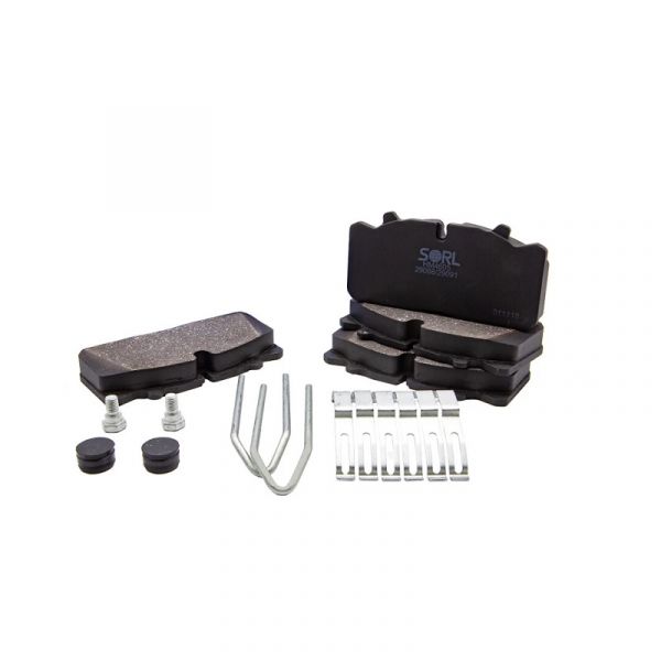 Колодки торм. ГАЗон NEXT (перед./зад.) (к-т 2 шт на одну сторону) (Sorl ГАЗ Оригинал) /.35028800349/