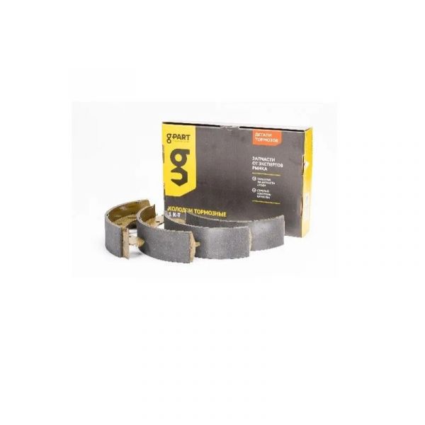 Колодка тормозная зад. ГАЗель, ГАЗель NEXT (к-т 4 шт.) (ООО"ВАТИ-АВТО"  G-Part) /GP.11520017/