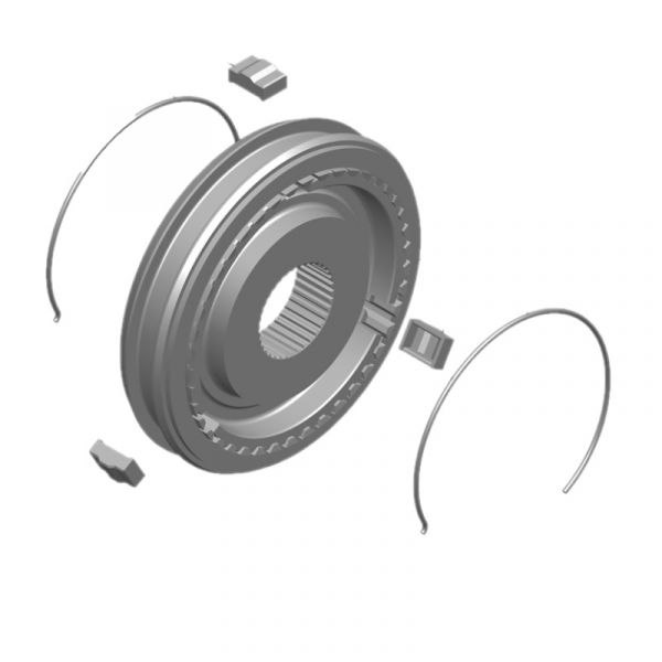 Муфта со ступ. КПП 5-ст. Волга, ГАЗель (3,4 пер.) в сборе (ООО "НИЖЕГОРОДСКИЕ МОТОРЫ"  ГАЗ Оригинал) /3302-1701121/