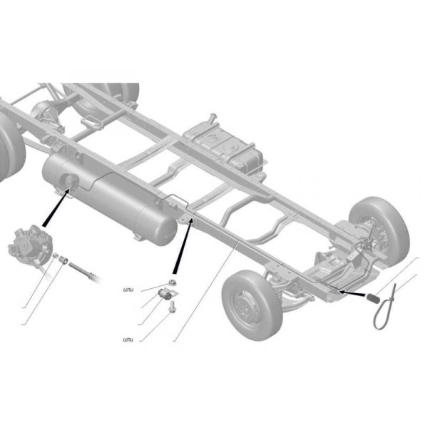 Комплект газового оборудования (.429011) ГАЗель NEXT (ООО "Газкомплект", г.Долгопрудный  ГАЗ) /А21R35.4401131/