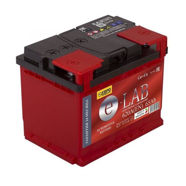 АКБ ELAB 65 А/ч, 620A, о/п, 12 В (242х175 х190) /065112k11e/