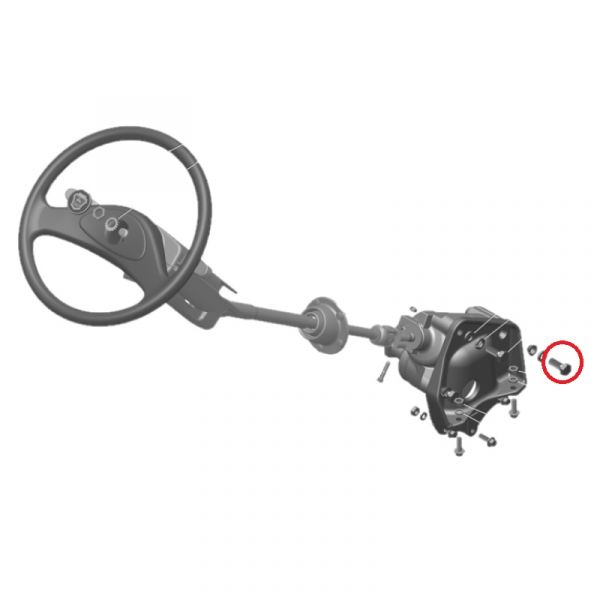 Болт М14*1.5*35 крепление рулевго механизма ГАЗель (ПАО "Завод Красная Этна"  ЭТНА) /4531149-044/