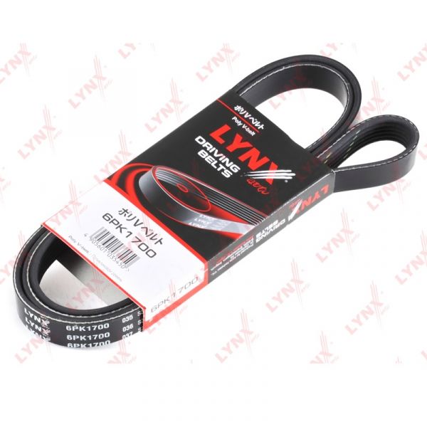 Ремень 1700 (6PK) поликлиновый (LYNXauto) /6PK1700/