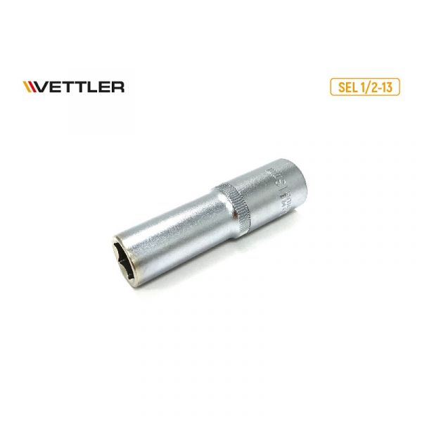 Головка 1/2" 13 мм 6 гр.удлиненная (VETTLER) /SEL 1/2-13/