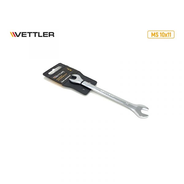Ключ гаечный двухсторонний 10*11.(VETTLER) /MS 10x11/