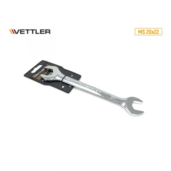 Ключ гаечный двухсторонний 20*22 (VETTLER) /MS 20x22/
