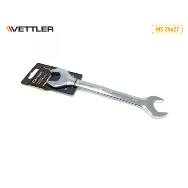 Ключ гаечный двухсторонний 24*27.(VETTLER) /MS 24x27/